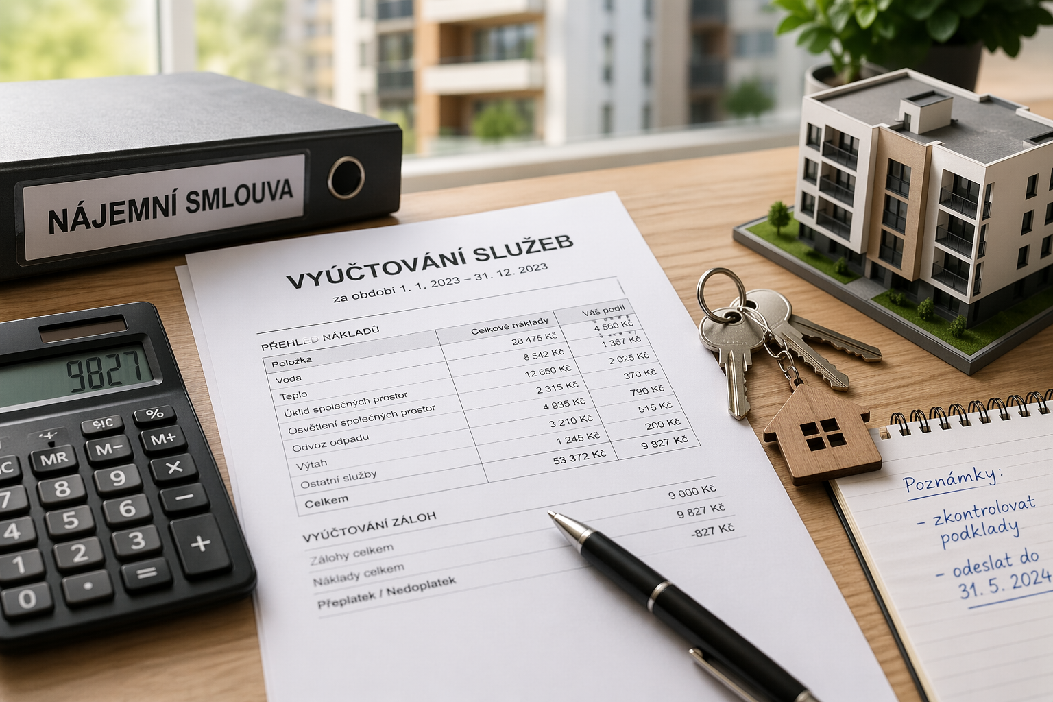 Pronajimatel-vyuctovani